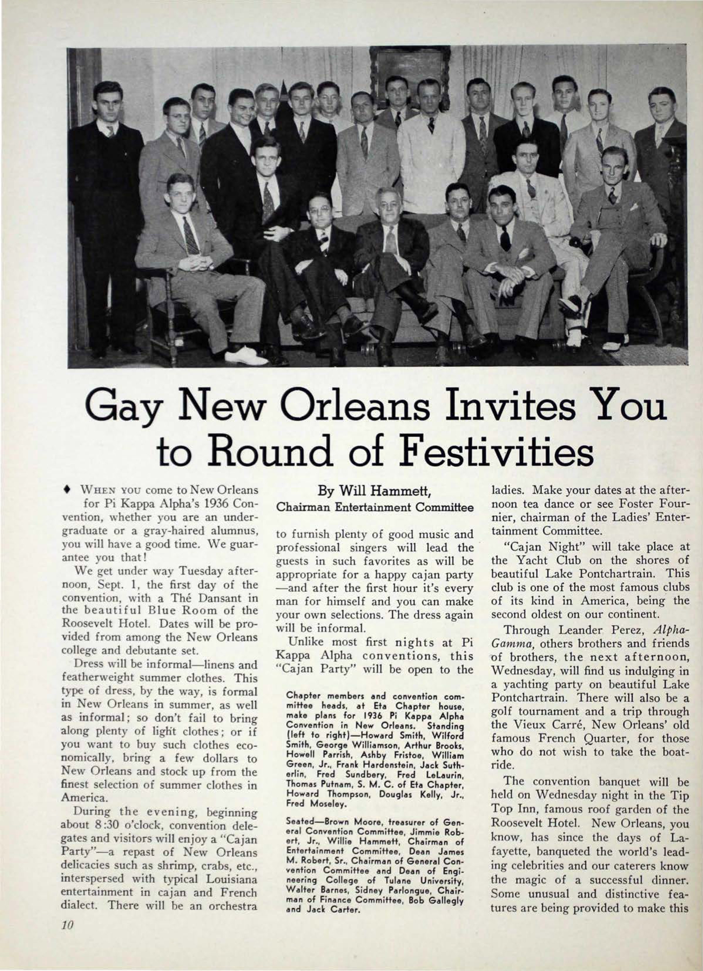 Gay New Orleans Invites You To Round Of Festivities